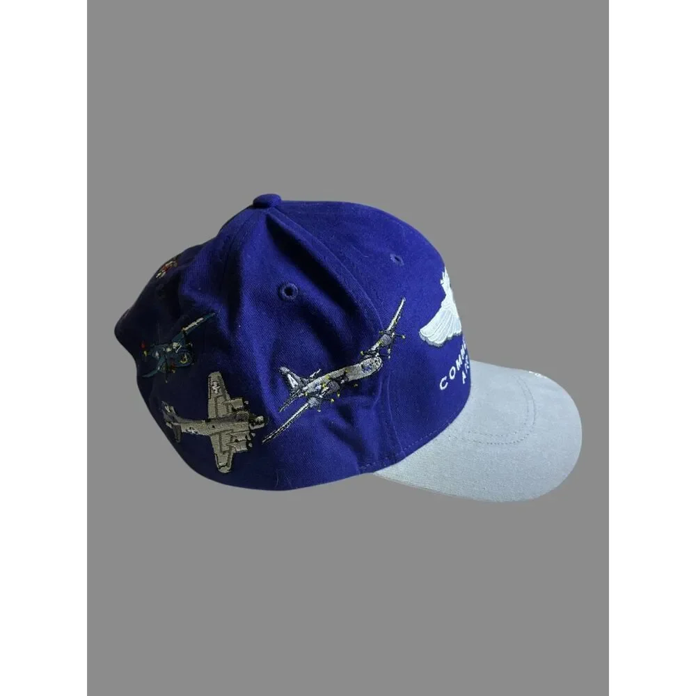 Commemorative Air Force Fighter Squadron Adjustable Hat Airplane Cap CAF USA